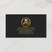 クリエイティブグレートラペジウムレイヤーショーフードドライバー 名刺 (裏面)