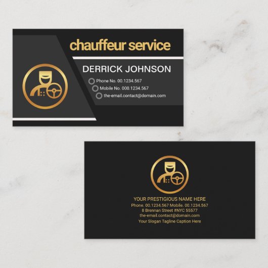 クリエイティブグレートラペジウムレイヤーショーフードドライバー 名刺 (正面/裏面)