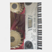 クリエイティブコーナー:ミュージカルタペストリー キッチンタオル (縦)