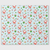 クリエイティブゴルフクリスマスギフト ラッピングペーパー (フラット)