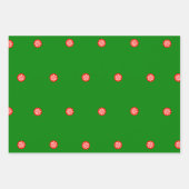 クリエイティブゴルフクリスマス ラッピングペーパーシート (正面3)