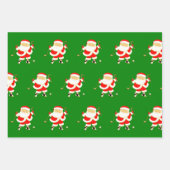 クリエイティブゴルフクリスマス ラッピングペーパーシート (正面)