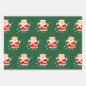 クリエイティブゴルフクリスマス ラッピングペーパーシート (正面)