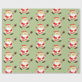 クリエイティブサッカークリスマスギフトラッピング紙 ラッピングペーパー (フラット)