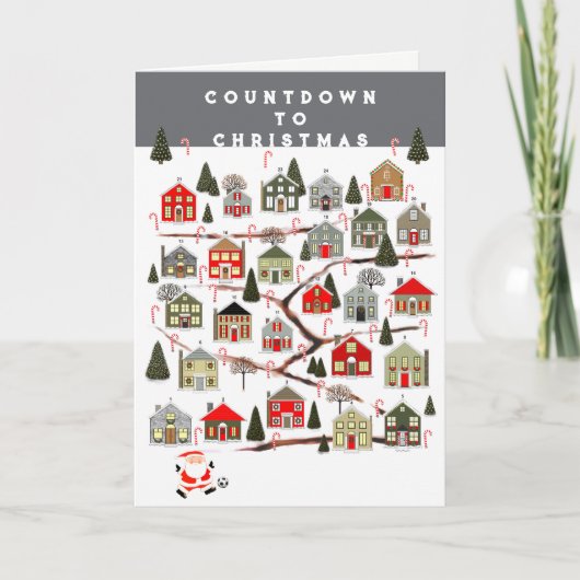 クリエイティブサッカークリスマス シーズンカード (正面)