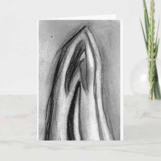 クリエイティブサポートを提供する祈りの言葉方法。 カード (正面)