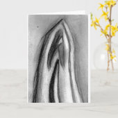 クリエイティブサポートを提供する祈りの言葉方法。 カード (黄色い花)