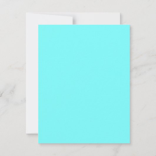 クリエイティブシャルボードドードルアート誕生日招待状 招待状 (裏面)