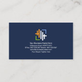 クリエイティブシルバーリバーコラムシビルエンジニアリング 名刺 (裏面)