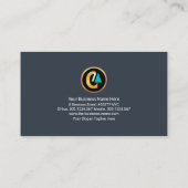 クリエイティブシルバー再バーライン建築技術者 名刺 (裏面)