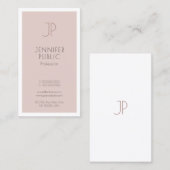 クリエイティブシンプルデザイントレンディープ芸術的ランラックス 名刺 (正面/裏面)