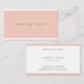 クリエイティブシンプルデザインプロフェッショナルモダンラグジュアリー 名刺 (正面/裏面)