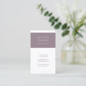 クリエイティブシンプルデザインモダントレンディーラグジュアリーサロン 名刺 (スタンド正面)