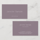 クリエイティブシンプルプモダンレーンラグジュアリープロフェッショナル 名刺 (正面/裏面)