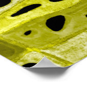 クリエイティブシームレスパター葉ン(熱帯) ポスター (角)