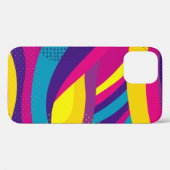 クリエイティブジオメトリカラフルの明るい背景 Case-Mate iPhoneケース (裏面 (横))