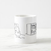 クリエイティブジュースの両面 コーヒーマグカップ (中央)