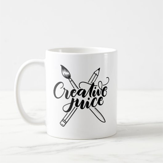 クリエイティブジュースマグ コーヒーマグカップ (左)