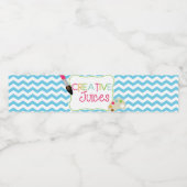 クリエイティブジュース水ボトルラベル ペットボトルラベル (シングルラベル)