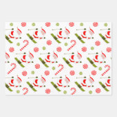 クリエイティブスキーホリデースキー ラッピングペーパーシート (正面)