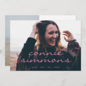 クリエイティブスクリプトデザイナーグラッド大学院2枚 案内状 (正面/裏面)