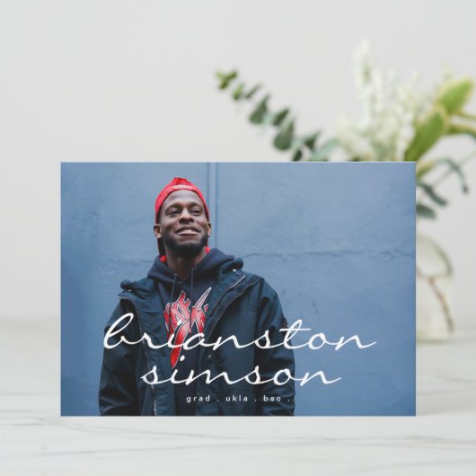 クリエイティブスクリプトデザイナーグラッド大学院2枚 案内状 (スタンド正面)