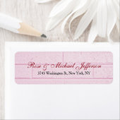 クリエイティブスクリプトピンクウォールフ芸術的ァイスタイリッシュミリ ラベル (インサイチュ)