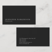 クリエイティブスタイリッシュシンプルプレイングレープロフェッショナル 名刺 (正面/裏面)