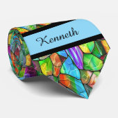 クリエイティブステンドガラスモザイク ネクタイ (ロール)