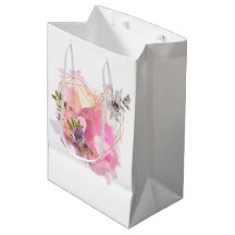 クリエイティブストライプのハート（水色スプラッシュ付き）