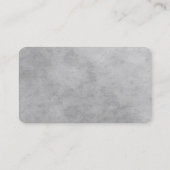 クリエイティブストーンウォールグレートレンディープレーンスタイリッシュ 名刺 (裏面)