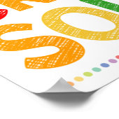 クリエイティブソリューションレインボー教室ポスター ポスター (角)