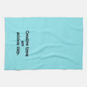 クリエイティブタイプはめったにキッチンタオル キッチンタオル (横)