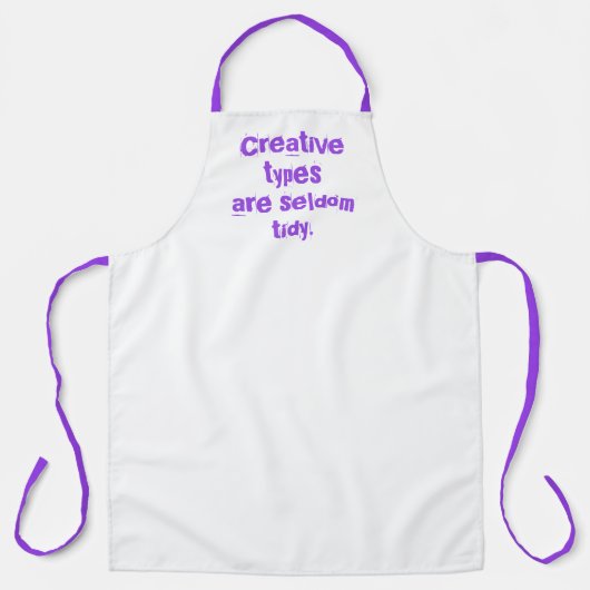 クリエイティブタイプはめったに綺麗な大きなエプロン エプロン (正面)