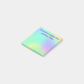 クリエイティブタイプレインボーポストイットノート ポストイット (アングル)