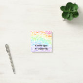 クリエイティブタイプRainbow Post-it Notes ポストイット (オフィス)