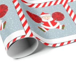 クリエイティブチアリーダーのクリスマスプレゼント ラッピングペーパー
