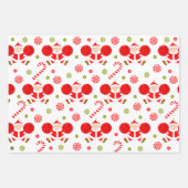 クリエイティブチアリーダーホリデー ラッピングペーパーシート (正面)