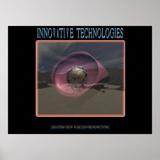 クリエイティブテクノロジロゴ1 ポスター (正面)