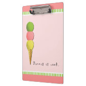 クリエイティブテニスカッコいい クリップボード (左)