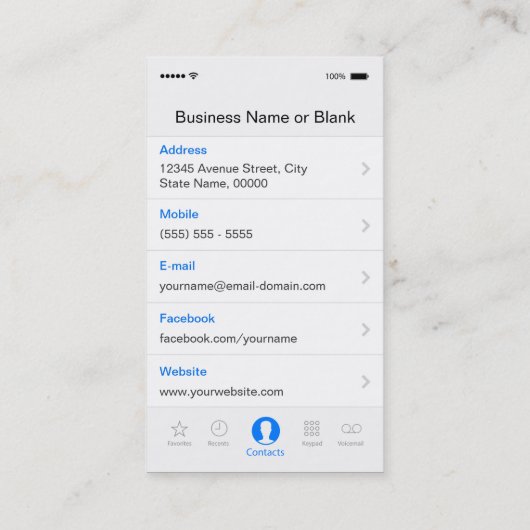 クリエイティブテニスコートテニストレーナー 名刺 (裏面)