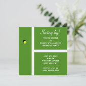 クリエイティブテニスパーティの招待状 招待状 (スタンド正面)