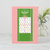 クリエイティブテニスパーティー 招待状 (スタンド正面)