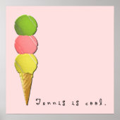 クリエイティブテニス ポスター (正面)