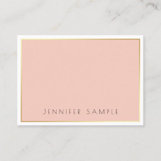 クリエイティブデザインエレガントシンプルプロフェッショナルモダン 名刺 (正面)