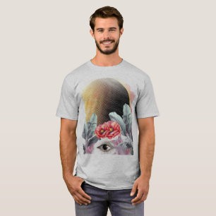 クリエイティブデザインメンズTシャツ「太陽のEclipse」 Tシャツ