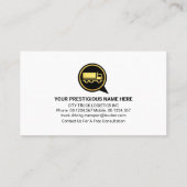 クリエイティブトラックスピーチボックス駆動 名刺 (裏面)