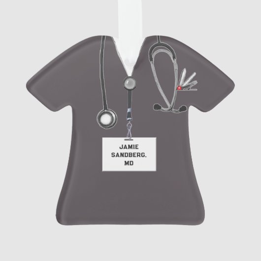 クリエイティブドクターキープサケギフトオーナメント オーナメント (裏面)