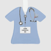 クリエイティブドクターキープサケギフトオーナメント オーナメント (裏面)