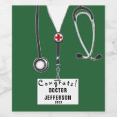 クリエイティブドクターグラードパーティー ワインラベル (シングルラベル)